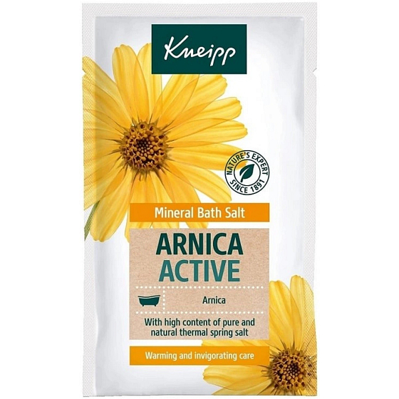 Kneipp Svaly a kĺby soľ do kúpeľa, uvoľňuje a regeneruje telo po svalovej námahe 60 g
