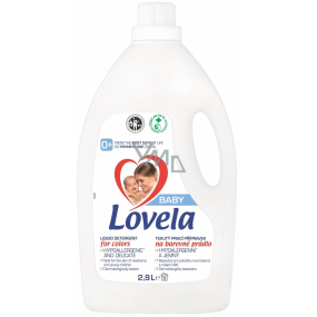 Lovela Baby Farebná bielizeň Hypoalergénny, jemný tekutý prací prostriedok 32 dávok 2,9 l