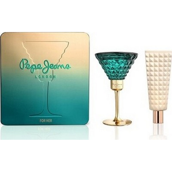Pepe Jeans Celebrate for Her toaletná voda 80 ml + telové mlieko 80 ml, darčeková sada