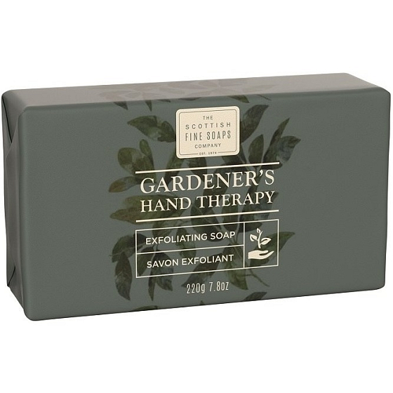 Scottish Fine Soaps Gardeners Therapy - Zahradnická terapia jemné peelingové mydlo 220 g
