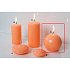 Lima Reflex fosforovo oranžová sviečka guľa 80 mm 1 kus