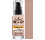 Essence Fresh & Fit tekutý make-up s vitamínovým komplexom 40 Fresh Sun Beige 30 ml