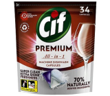 Cif Premium Clean All in 1 Tablety do umývačky riadu 34 kusov