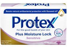 Protex Plus Moisture Lock Sensitive hydratačné toaletné mydlo pre citlivú pokožku 90 g