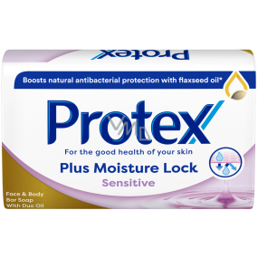 Protex Plus Moisture Lock Sensitive hydratačné toaletné mydlo pre citlivú pokožku 90 g