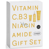 Ziaja Vitamín C.B3 Niacinamide ranný pleťový krém 50 ml + telový balzam 200 ml + pleťový tonik sprej 190 ml, kozmetická sada