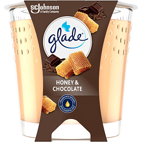 Glade sviečka voňavá Honey & Chocolate, 112 g