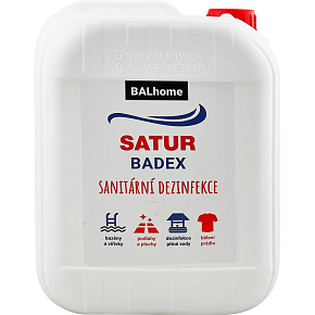 Satur Badex bieliaci a dezinfekčný prostriedok 5 l