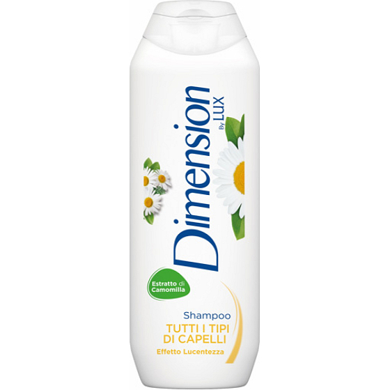Dimension by LUX 2v1 šampón harmanček pre svetlé vlasy, 250 ml