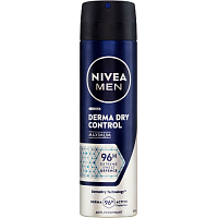 Nivea Sprej antiperspirant Men Derma Dry Control 150ml