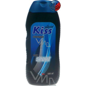 Mika Kiss Silver for Men Sport šampón na vlasy 400 ml