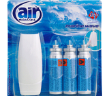 Air Menline Marine Wave Happy Osviežovač vzduchu komplet sprej + náplne 3 x 15 ml