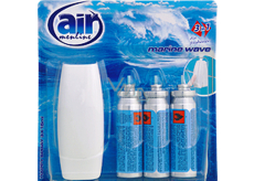 Air menłinu Marine Wave Happy Osviežovač vzduchu komplet sprej + náplne 3 x 15 ml