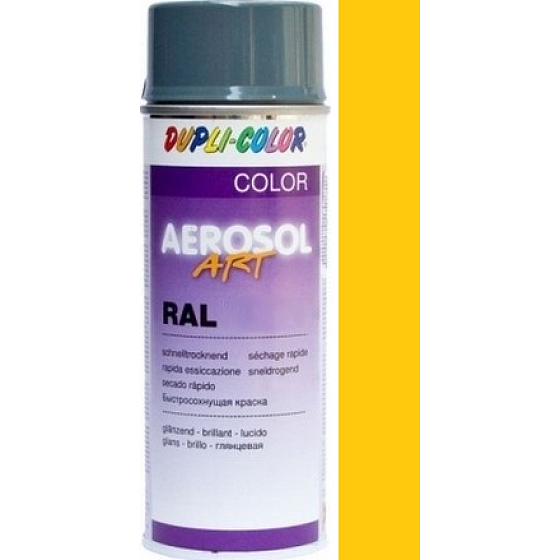 Dupli Color Aerosol Art farba sprej Ral 1004 chróm. žltá 400 ml