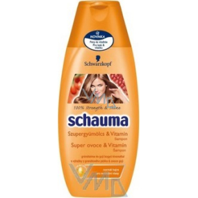 Schauma Super ovocie & Vitamín šampón na suché vlasy prináša lesk, vitalitu 250ml