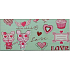 Bohemia Gifts Mliečna čokoláda Love, darčeková 100 g