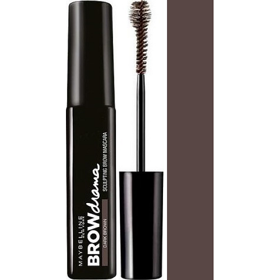 Maybelline Brow Dráma Sculpting Brow riasenka na obočie Dark Brown 7,6 ml