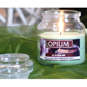 Lima Aróma Dreams Ópium aromatická sviečka pohár s viečkom 120 g