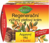 Bion Cosmetics Arganový olej & Karité regeneračný výživný pleťový krém pre všetky typy pleti 51 ml