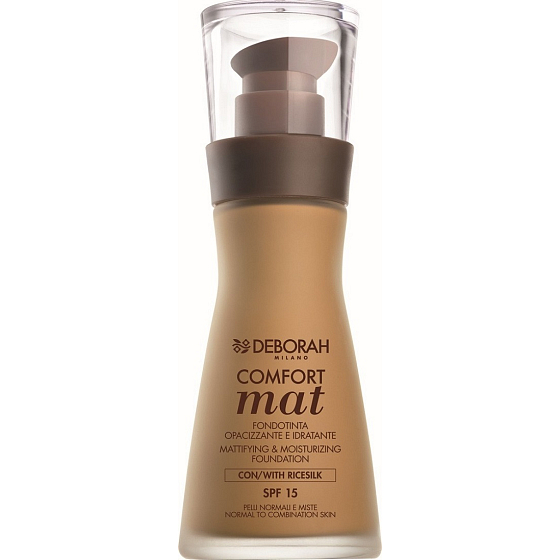 Deborah Milano Comfort Mat Foundation SPF15 make-up 03 Caramel Beige 30 ml