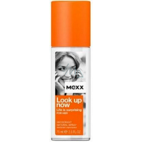 Mexx Look Up Now for Her parfumovaný deodorant sklo 75 ml