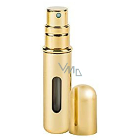 Pressit Perfume Refillable Atomiser plniteľný flakón metalická zlatá 4 ml