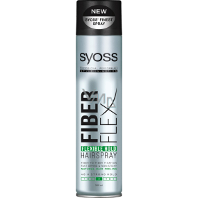 Syoss Fiberflex Flexible Hold 48h silná fixácia lak na vlasy 300 ml