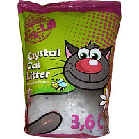 Silica Happy Cool Pet Meadow Fresh Podstielka vysoko absorpčný ekologické silikónové s vôňou pre mačky 3,6 l