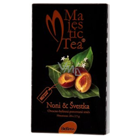 Biogena Majestic Tea Noni & slivka ovocný čaj 20 x 2,5 g