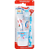 Aquafresh Dent de Lait zubná pasta 50 ml + kefka + kelímok, modrý set pre deti