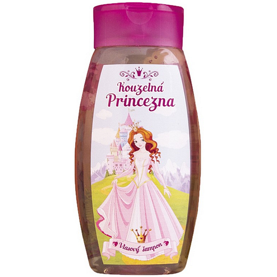 Bohemia Gifts Kids Čarovná princezná šampón na vlasy pre deti 250 ml