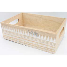 Nekupto Home Decor Drevený box 30 x 20 x 10 cm