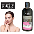 Purity Plus Charcoal Aktívne uhlie, Aloe Vera, vitamín E a extrakt kvetov rumančeka detoxikačné a čistiace micelárna voda na tvár, oči a pery 200 ml