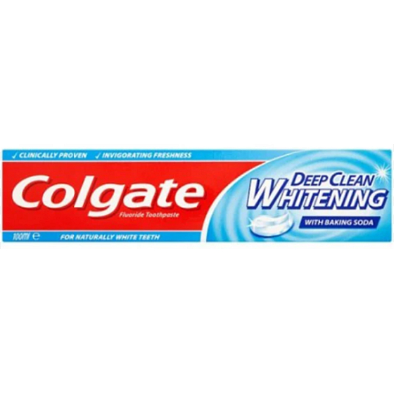 Colgate Whitening Deep Clean bieliaca zubná pasta s jedlou sódou 75 ml
