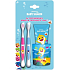 Pinkfong Baby Shark zubná kefka 2 kusy + zubná pasta 75 ml + pohárik na zubnú kefku, kozmetická sada pre deti