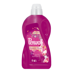 Perwoll ReNew & Blossom 3v1 tekutý prací gél na všetky druhy bielizne 1,8 l
