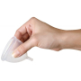 LadyCup Menštruačný kalíšok transparentný, veľký L