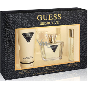 Guess Seductive toaletná voda pre ženy 75 ml + telové mlieko 200 ml + toaletná voda pre ženy 15 ml, darčeková sada