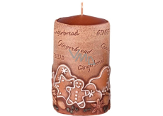 Emóciám Perník Gingerbread vonná sviečka valec 60 x 110 mm