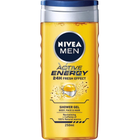 Nivea Men Active Energy sprchový gél pre mužov 250 ml