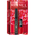 Rimmel London Extra 3D Lash mascara 003 Extreme Black 8 ml + 60 Seconds Super Shine Nail Polish 315 Queen Of Tarts 8 ml, kozmetická sada pre ženy