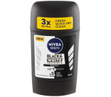 Nivea Men Black & White Invisible Original antiperspirant pre mužov 50 ml