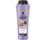 Gliss Kur Blonde Perfector Šampón na prirodzene farbené alebo zosvetlené blond vlasy 250 ml