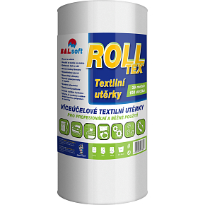 BALsoft Rolltex, textilné utierky, 39 metrov, 100 útržkov