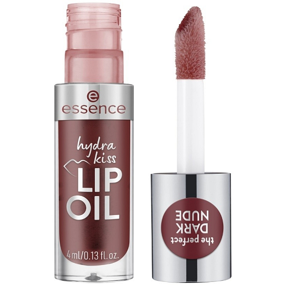 Essence Hydra Kiss hydratačný olej na pery 08 Mocha Glow 4 ml