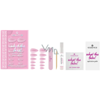 Essence What The Fake! sada s umelými nechtami 02 Cat Eye