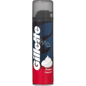 Gillette Classic Regilar pena na holenie normálnu pleť pre mužov 300 ml