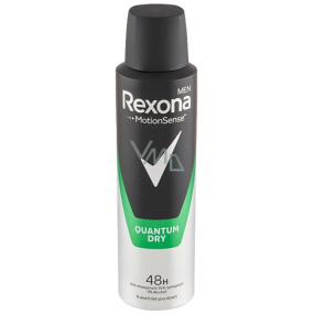 Rexona Men Quantum Dry antiperspirant deodorant sprej pre mužov 150 ml