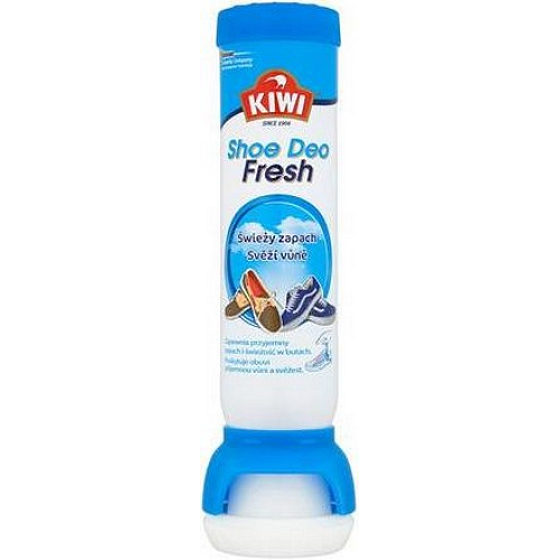 Kiwi Shoe Deo Fresh Prípravok na ošetrovanie obuvi neutralizuje nepríjemné pachy 100 ml