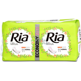 Ria Ultra Silk Normal hygienické vložky 2 x 11 kusov